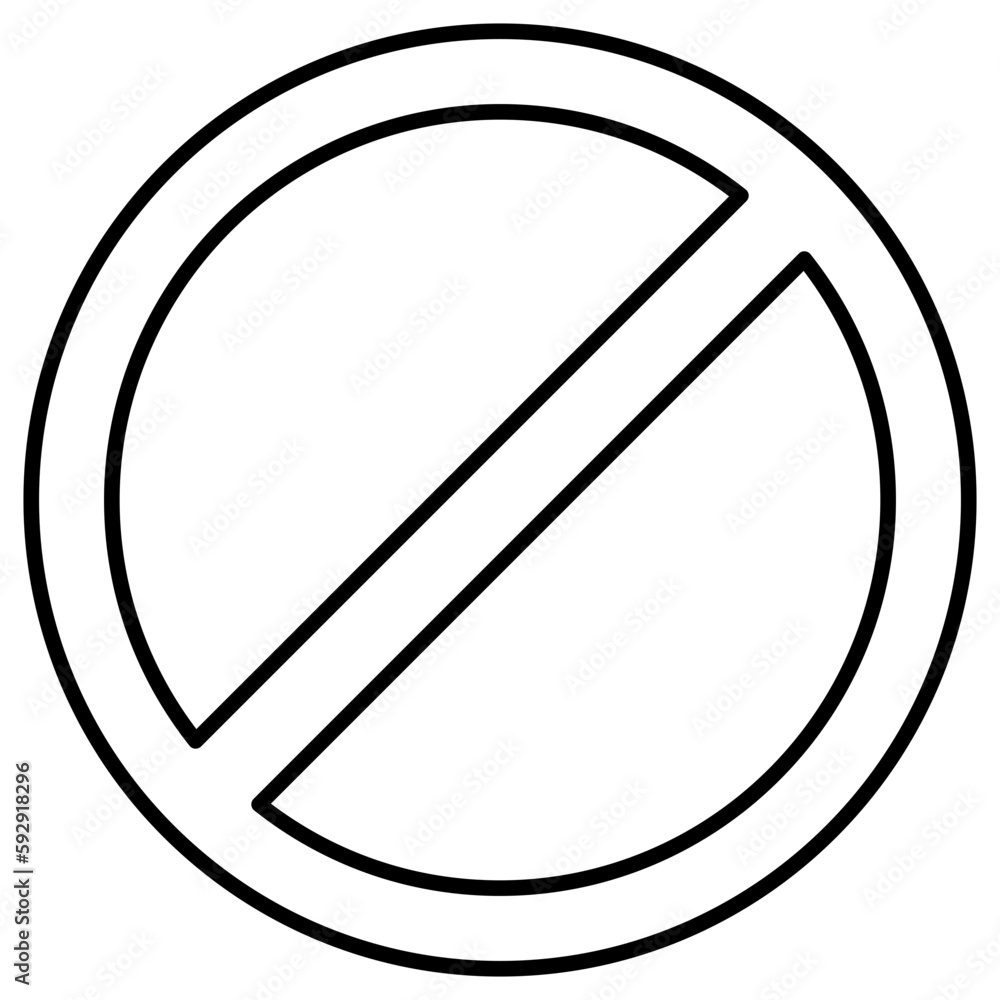 stop traffic sign. prohibition symbol stop traffic sign. prohibition symbol