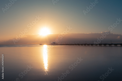 Pier sunrise © jonatha