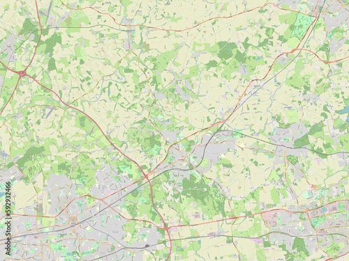 Brentwood, England - Great Britain. OSM. No legend