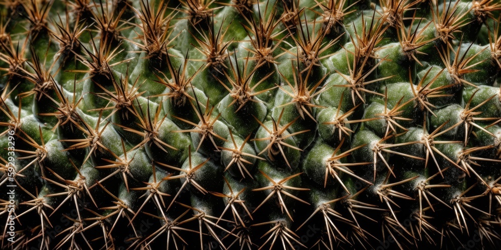 Prickly texture banner - generative ai Prickly texture banner - generative ai