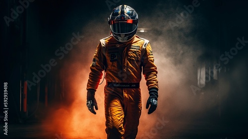 Formula 1 Pilots, Generative AI, Illustration