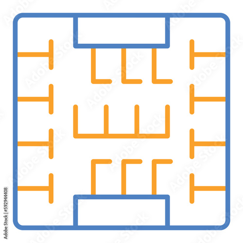 Evacuation Plan Icon