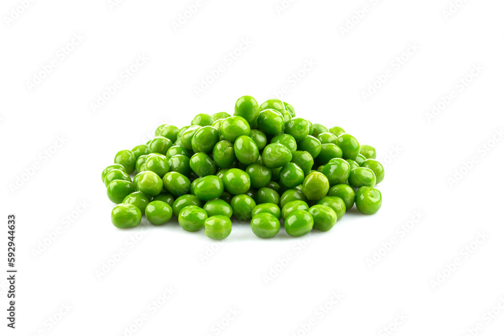 Pile of green wet pea Pile of green wet pea