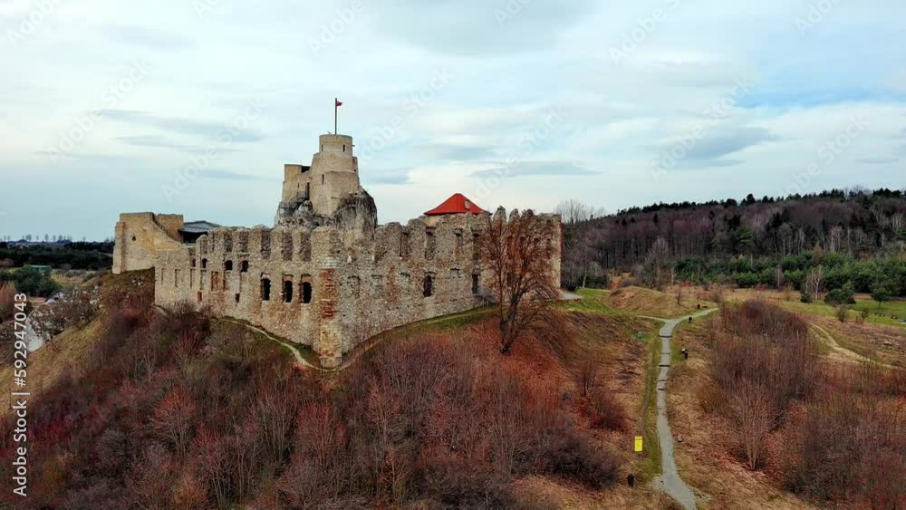 Ruins of Rabsztyn Castle, Poland. Ruins of Rabsztyn Castle, Poland.