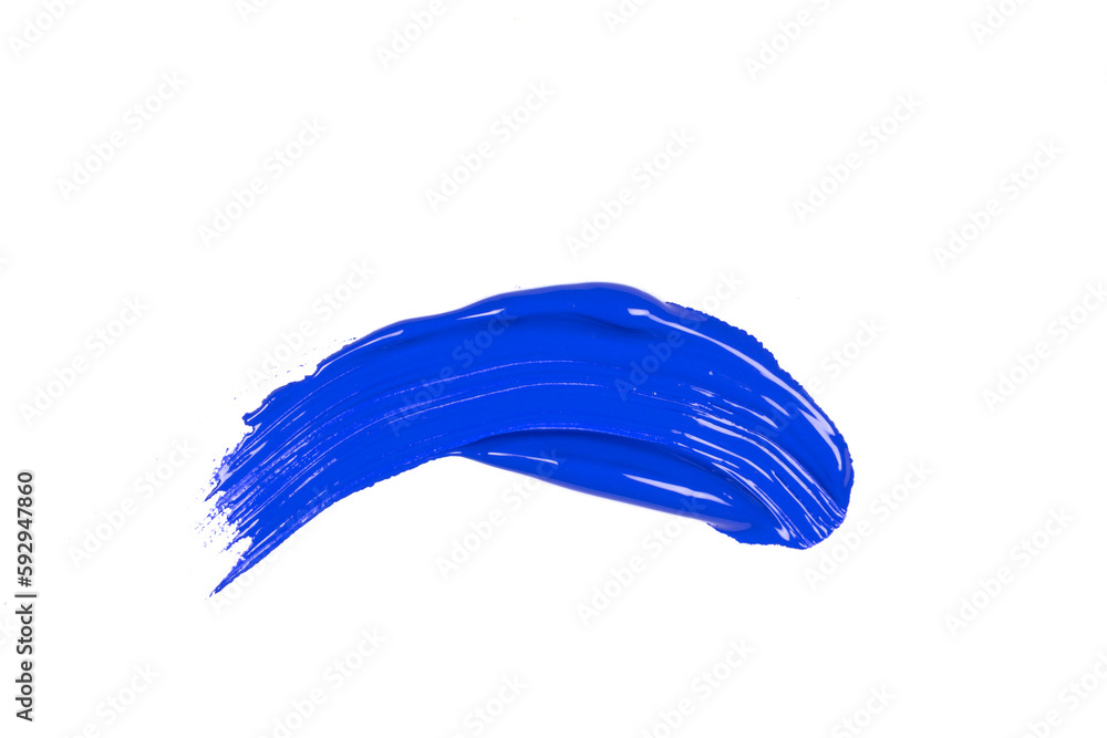blue stroke of the paint brush blue stroke of the paint brush