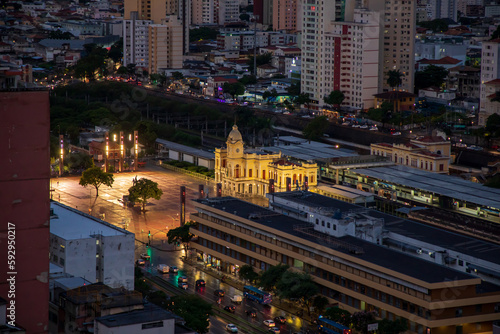 Night view of downtown Belo Horizonte