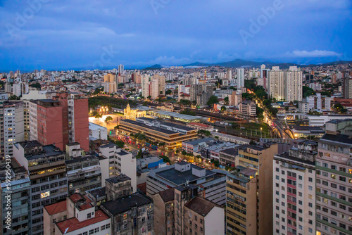 Night view of downtown Belo Horizonte