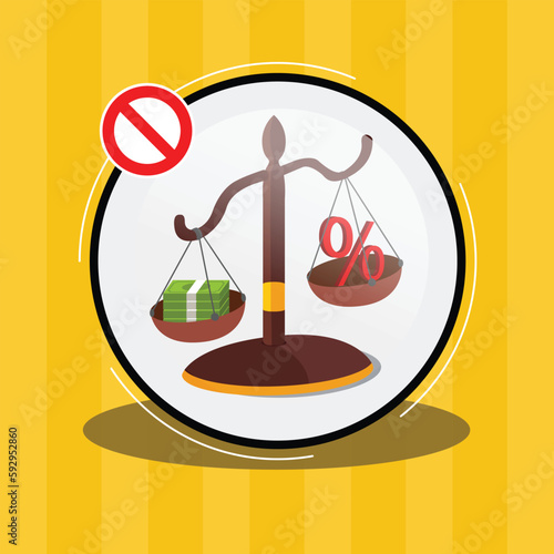 Balance of loans ratio - vector 