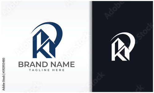 Letter K Development Building Logo