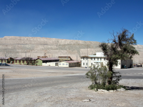 Abandoned mining town in Chuquicamata, Calama, Chile © Goodwave Studio