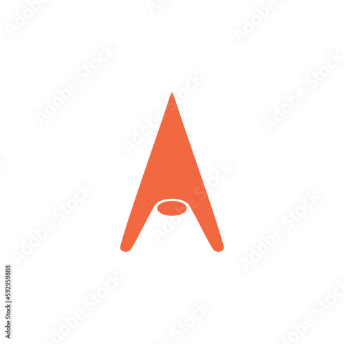 a logo pipe head icon simple symbol