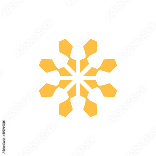 Anatolian Culture Motif Colorful Abstract Carpet and Rug Pattern Logo Turkish Design Template Vector a17