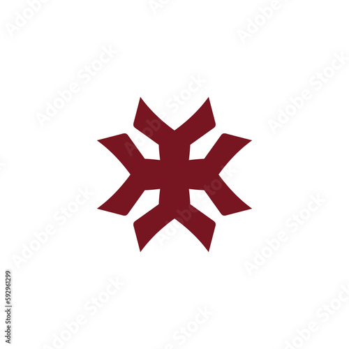Anatolian Culture Motif Colorful Abstract Carpet and Rug Pattern Logo Turkish Design Template Vector a71