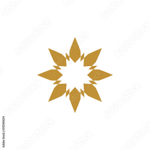 Anatolian Culture Motif Colorful Abstract Carpet and Rug Pattern Logo Turkish Design Template Vector a88