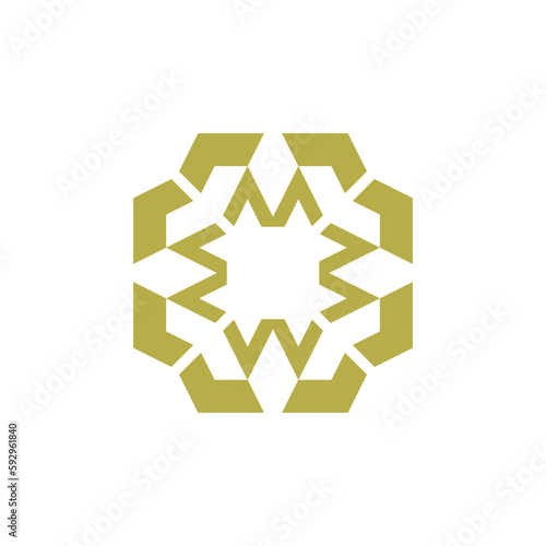 Anatolian Culture Motif Colorful Abstract Carpet and Rug Pattern Logo Turkish Design Template Vector a99