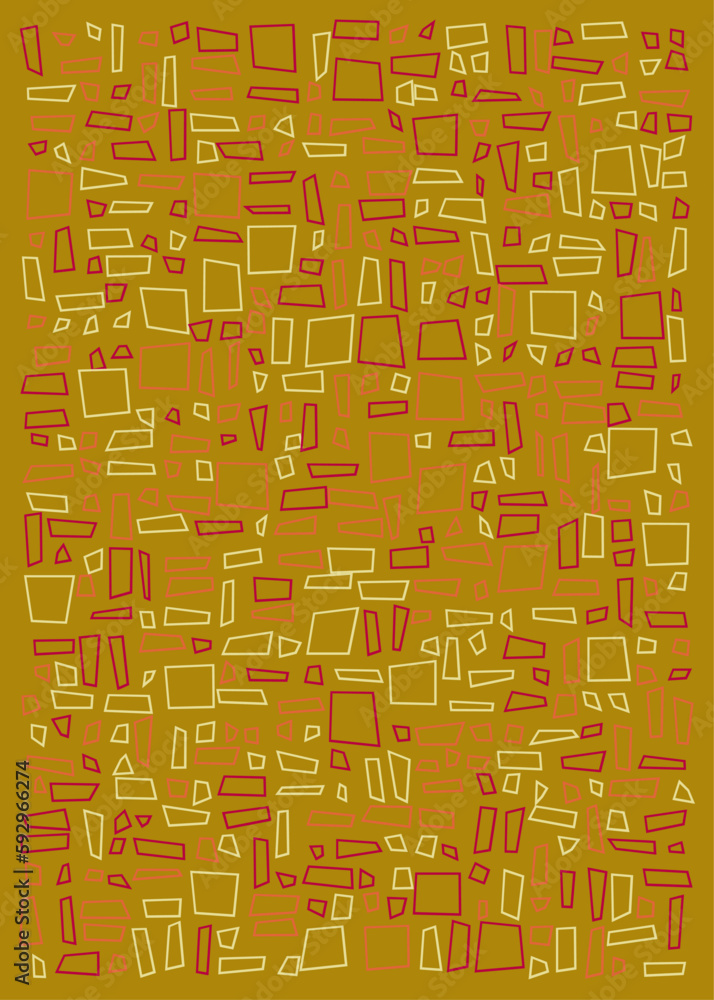 Offset Quads generative art background art illustration Offset Quads generative art background art illustration