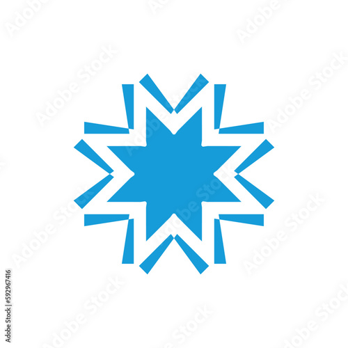 Anatolian Culture Motif Colorful Abstract Carpet and Rug Pattern Logo Turkish Design Template Vector a275