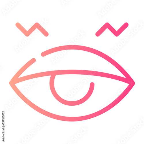 tired gradient icon