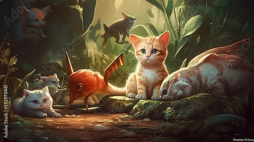 Jurassic Park...But With Kittens