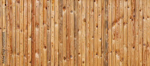 Old Orange Plank Wall with Natural Weathering texture