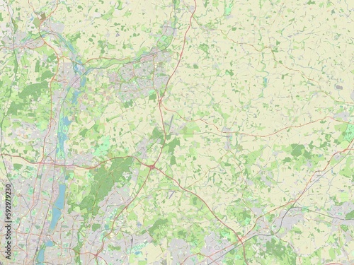 Epping Forest  England - Great Britain. OSM. No legend