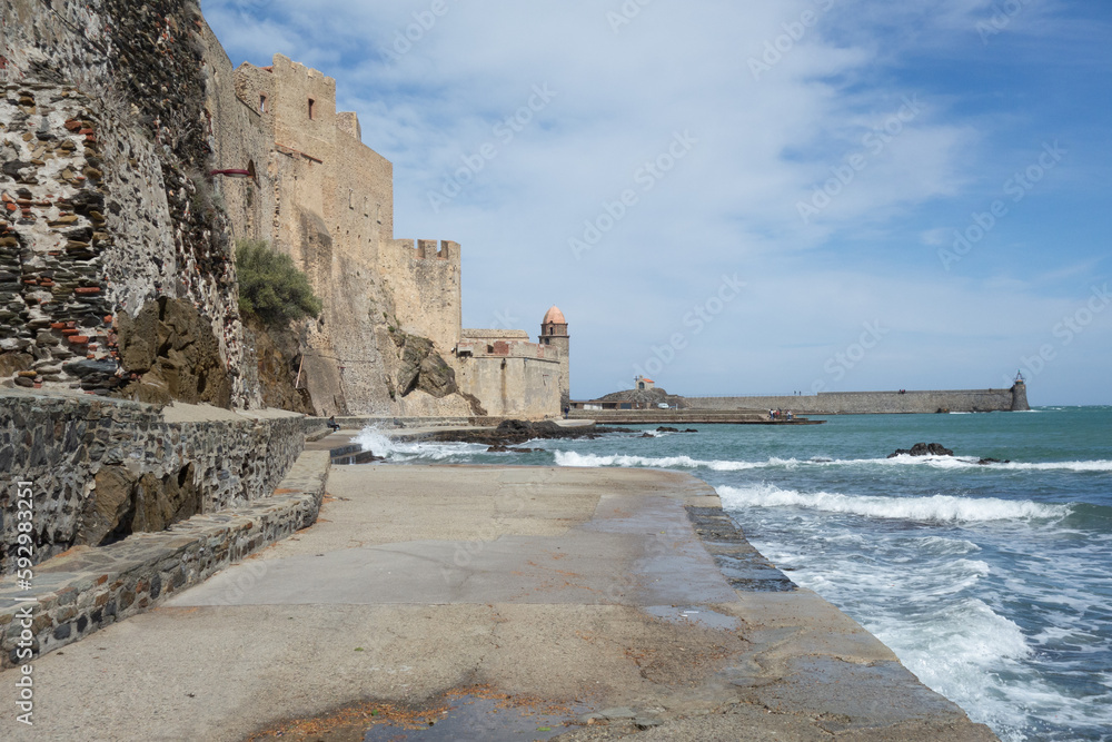 le château de Collioure
