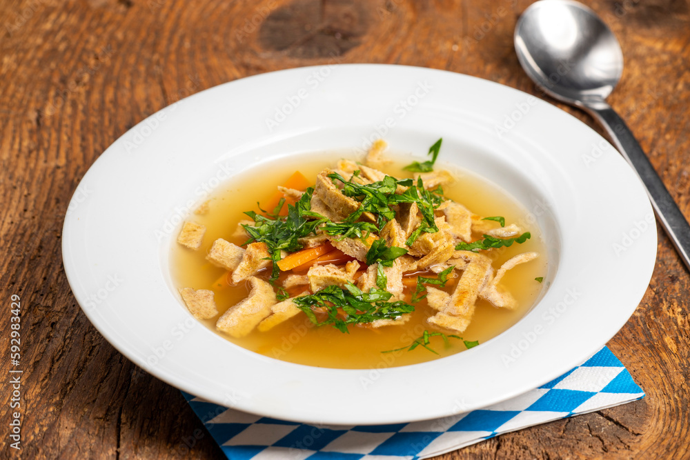 austrian pancake soup austrian pancake soup