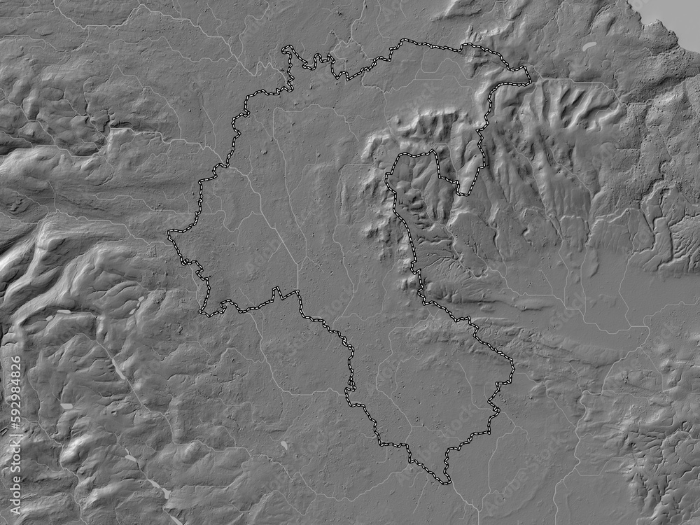 Hambleton, England - Great Britain. Bilevel. No legend Hambleton, England - Great Britain. Bilevel. No legend