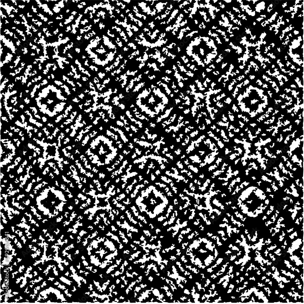 Grunge background with abstract shapes. Black and white texture. Seamless monochrome repeating pattern for decor, fabric, cloth. Grunge background with abstract shapes. Black and white texture. Seamless monochrome repeating pattern for decor, fabric, cloth.
