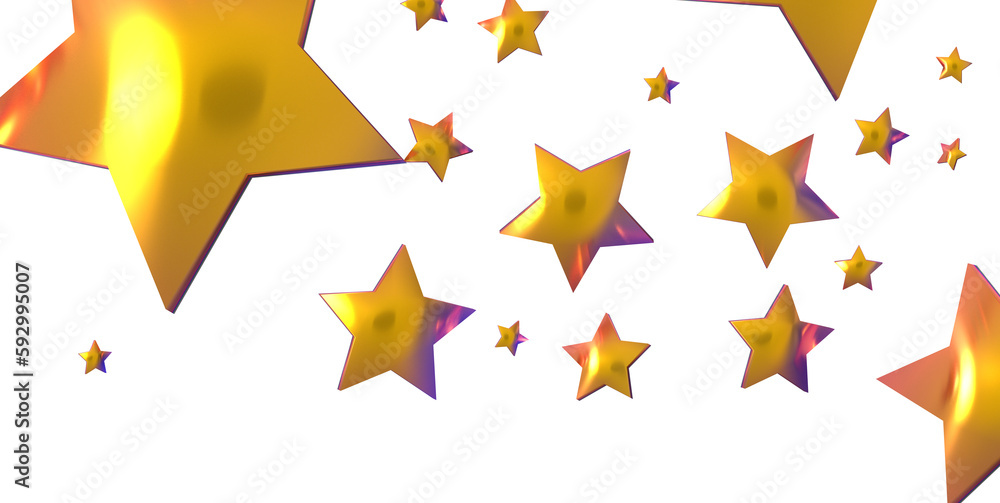 Banner with golden decoration. Festive border with falling glitter dust and stars. Banner with golden decoration. Festive border with falling glitter dust and stars.