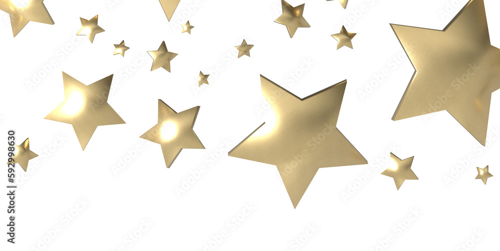 Obraz premium Stars - stars background, sparkle lights confetti falling. magic shining Flying christmas stars on night