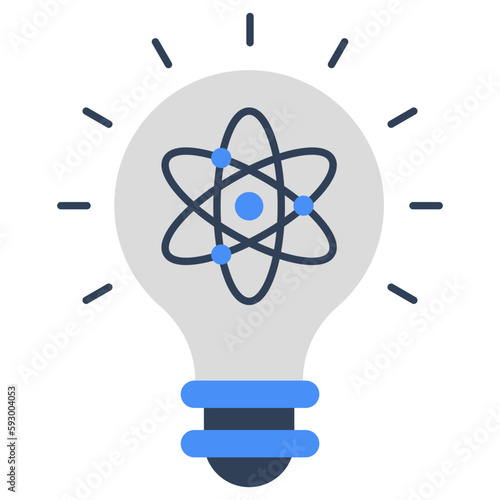 Modern design icon of science idea 