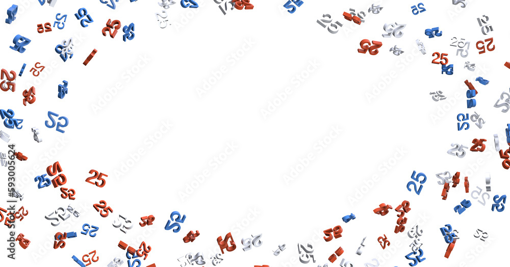 3d golden 25 years anniversary celebration with star background. 3d illustration. 3d golden 25 years anniversary celebration with star background. 3d illustration.
