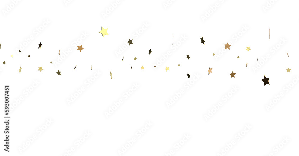 Fototapeta premium Glossy 3D Christmas star icon. Design element for holidays. -