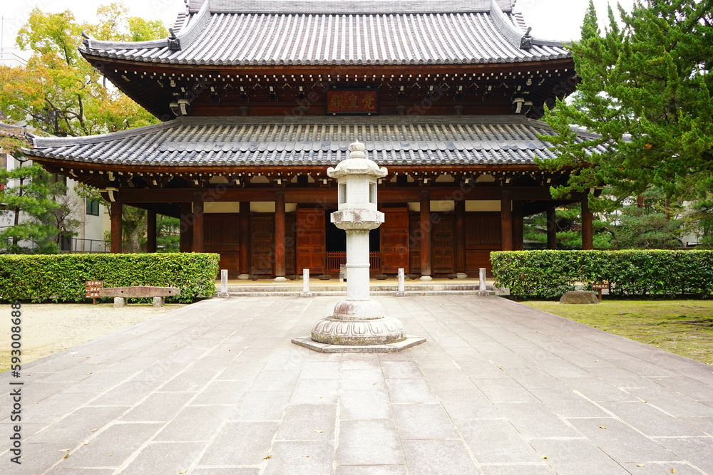 Sotenji Temple, Hakata Old Town Area in Fukuoka, Japan - 日本 福岡 博多旧市街エリア 承天寺