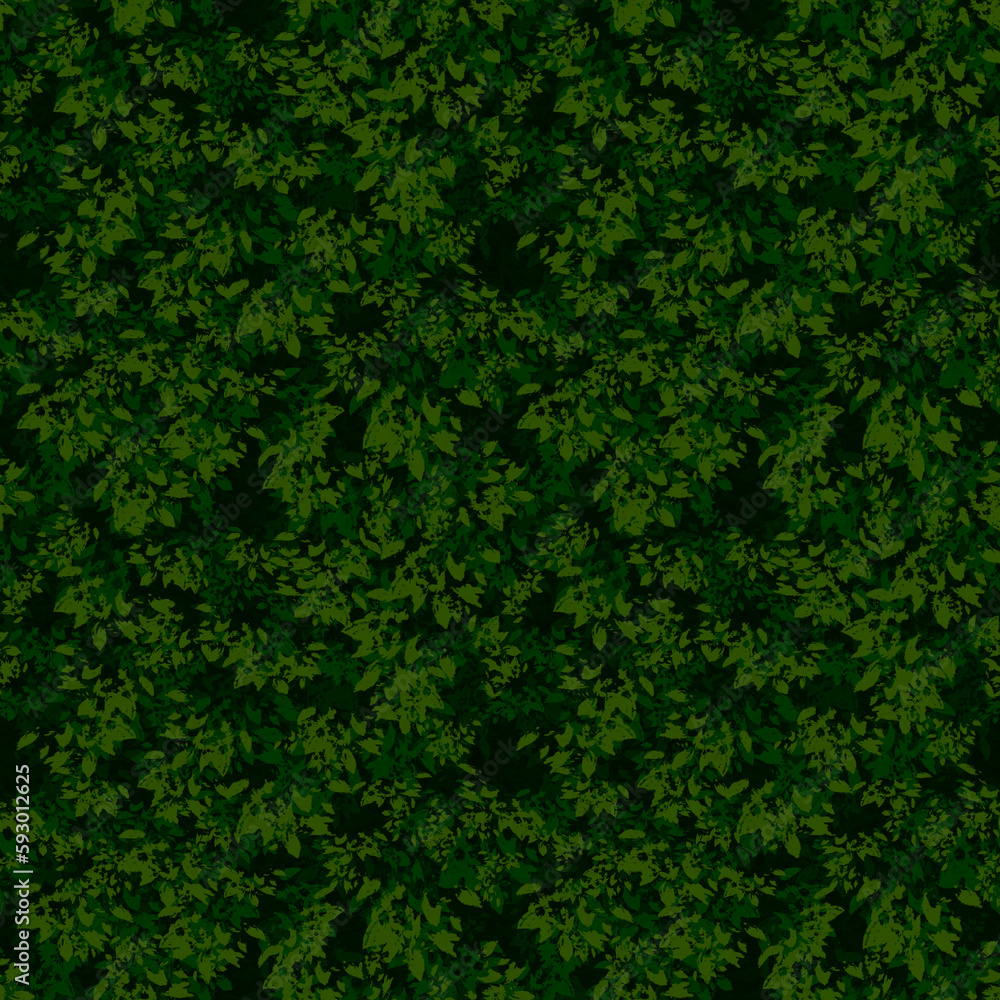 Seamless Pattern Leaves Design