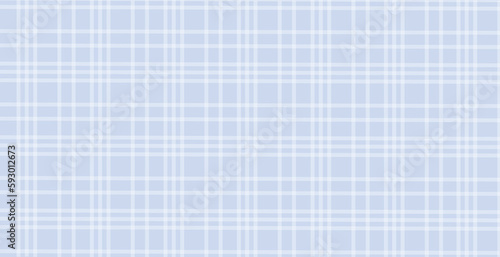 Blue plaid background vector illustration.
