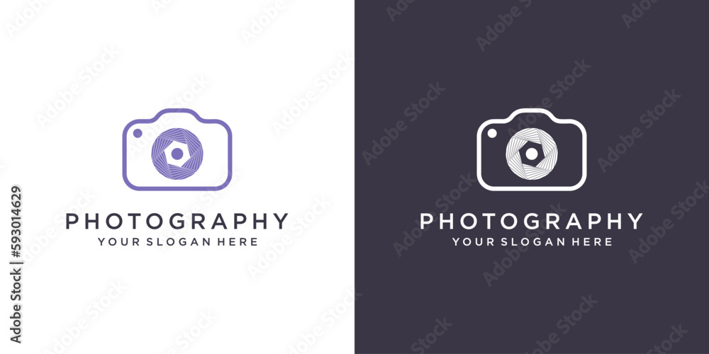 Abstract camera logo design Abstract camera logo design