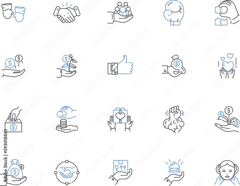 Hand gesture outline icons collection. gesticulating, waving, pointing, beckoning, signaling, clapping, shaking vector and illustration concept set. saluting, clasping, jabbing linear signs Hand gesture outline icons collection. gesticulating, waving, pointing, beckoning, signaling, clapping, shaking vector and illustration concept set. saluting, clasping, jabbing linear signs