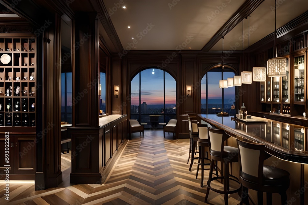 Obraz premium Elegante Bar