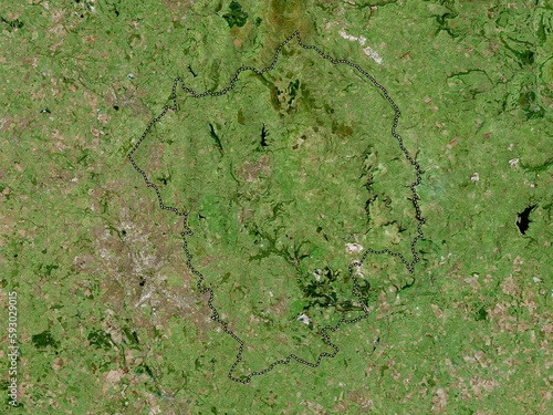 Wallpaper Mural Staffordshire Moorlands, England - Great Britain. High-res satellite. No legend Torontodigital.ca
