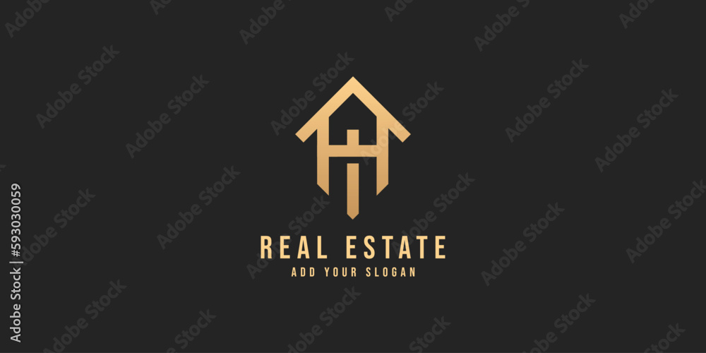 Logo design of M in vector for construction, home, real estate, building, property. Minimal awesome trendy professional logo design template on black background. Logo design of M in vector for construction, home, real estate, building, property. Minimal awesome trendy professional logo design template on black background.