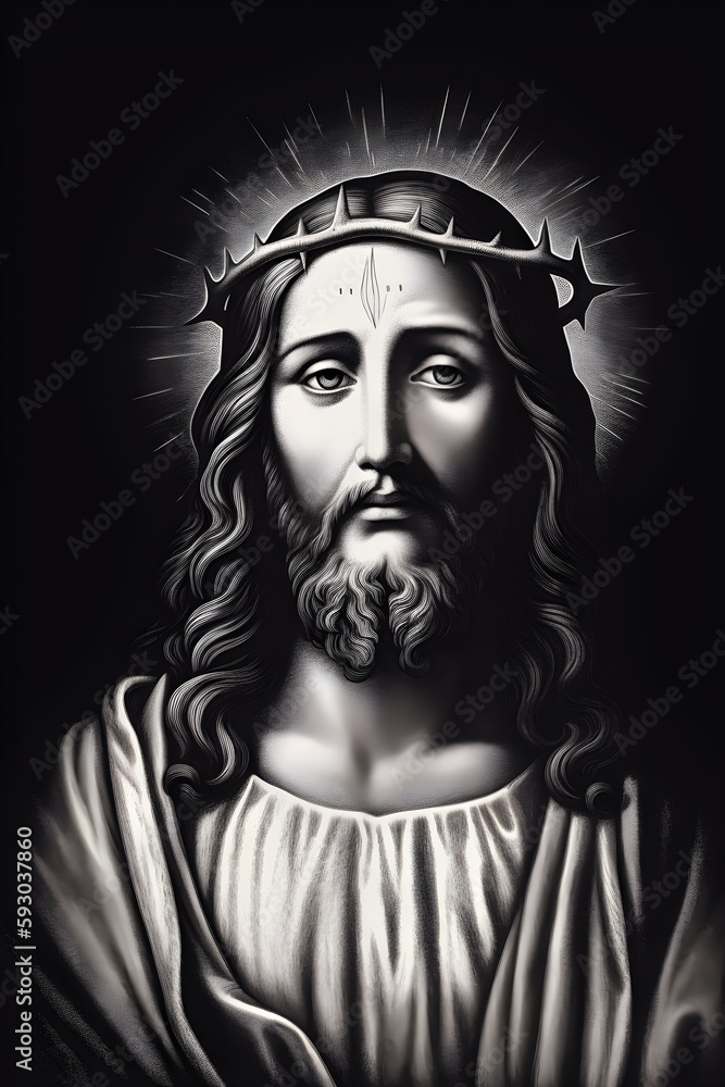 Jesus face Jesus face