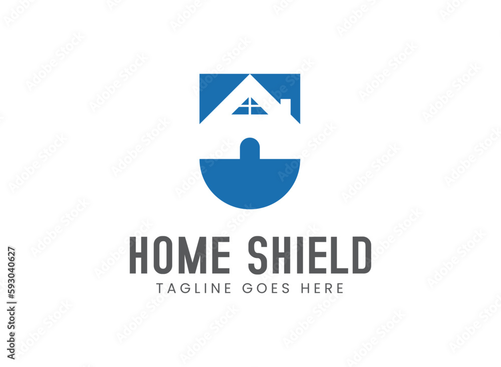 Introducing our Home Shield Security Logo Design – the ultimate symbol of security and protection for your house or business. This abstract and creative logo is designed to perfectly suit any security Introducing our Home Shield Security Logo Design – the ultimate symbol of security and protection for your house or business. This abstract and creative logo is designed to perfectly suit any security