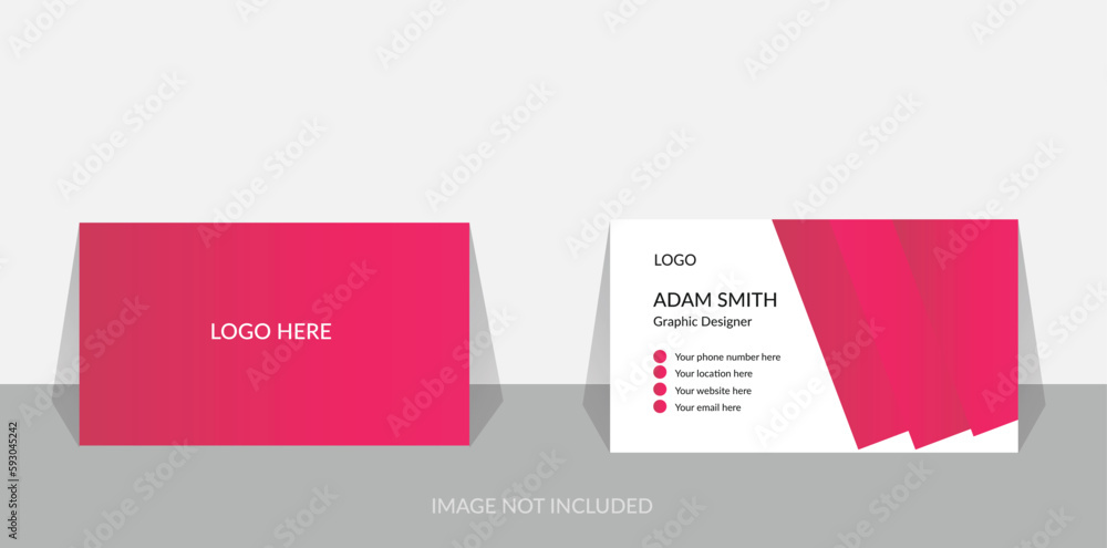 template for business card design