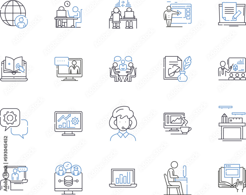 Workflow and career outline icons collection. career, workflow, jobs, skills, success, progression, pathways vector and illustration concept set. dreams, challenges, growth linear signs Workflow and career outline icons collection. career, workflow, jobs, skills, success, progression, pathways vector and illustration concept set. dreams, challenges, growth linear signs