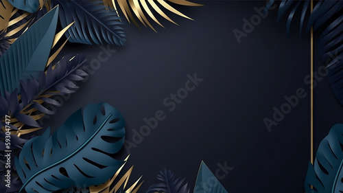 background with leaves