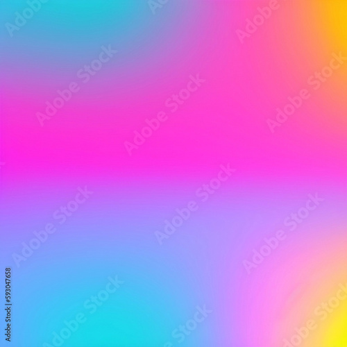 Rainbow colors background, abstract vibrant color gradient banner web header poster design, copy space.Generative AI.