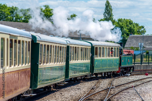 Wallpaper Mural Train touristique de la baie de Somme à Noyelles-sur-Mer, Picardie, France Torontodigital.ca