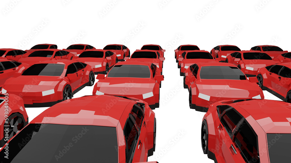 3d rendered illustration of a car 3d rendered illustration of a car